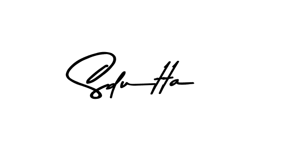 The best way (Asem Kandis PERSONAL USE) to make a short signature is to pick only two or three words in your name. The name Sdutta include a total of six letters. For converting this name. Sdutta signature style 9 images and pictures png