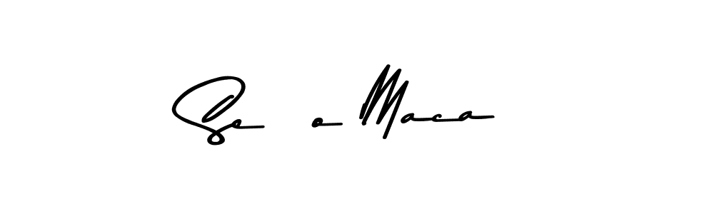 Similarly Asem Kandis PERSONAL USE is the best handwritten signature design. Signature creator online .You can use it as an online autograph creator for name Seño Maca. Seño Maca signature style 9 images and pictures png