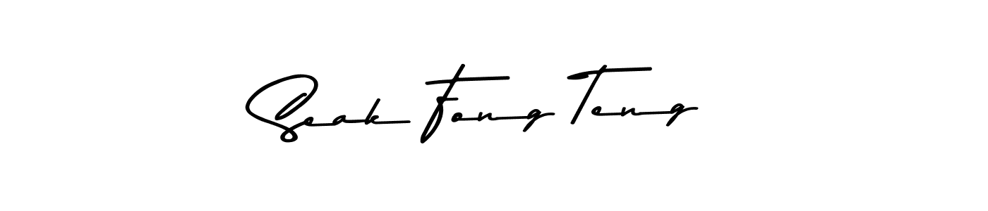 Also You can easily find your signature by using the search form. We will create Seak Fong Teng name handwritten signature images for you free of cost using Asem Kandis PERSONAL USE sign style. Seak Fong Teng signature style 9 images and pictures png
