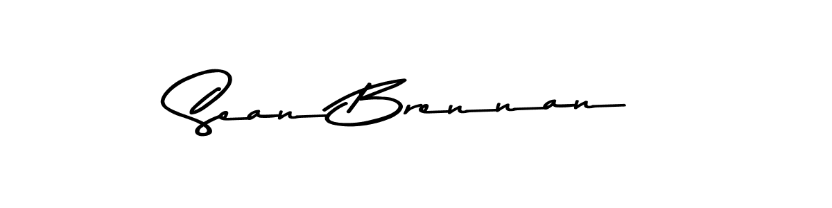 Design your own signature with our free online signature maker. With this signature software, you can create a handwritten (Asem Kandis PERSONAL USE) signature for name Sean Brennan. Sean Brennan signature style 9 images and pictures png