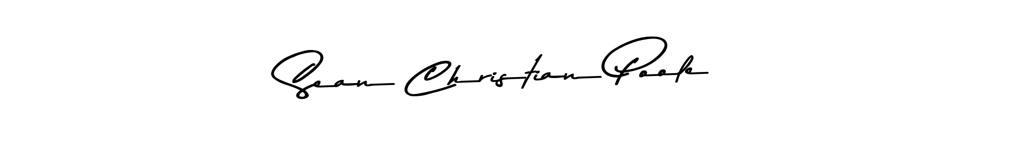 Asem Kandis PERSONAL USE is a professional signature style that is perfect for those who want to add a touch of class to their signature. It is also a great choice for those who want to make their signature more unique. Get Sean Christian Poole name to fancy signature for free. Sean Christian Poole signature style 9 images and pictures png