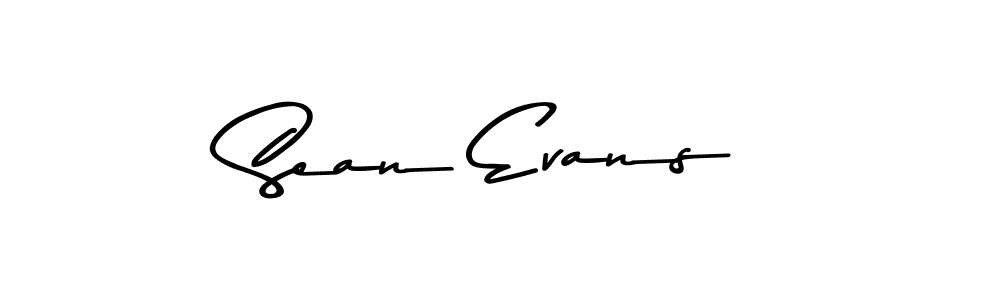 Use a signature maker to create a handwritten signature online. With this signature software, you can design (Asem Kandis PERSONAL USE) your own signature for name Sean Evans. Sean Evans signature style 9 images and pictures png