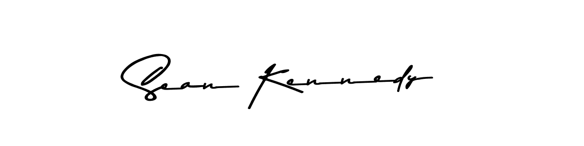 Use a signature maker to create a handwritten signature online. With this signature software, you can design (Asem Kandis PERSONAL USE) your own signature for name Sean Kennedy. Sean Kennedy signature style 9 images and pictures png