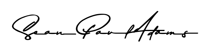 See photos of Sean Paul Adams official signature. Check more albums & portfolios. Read reviews & check more about Asem Kandis PERSONAL USE font. Sean Paul Adams signature style 9 images and pictures png