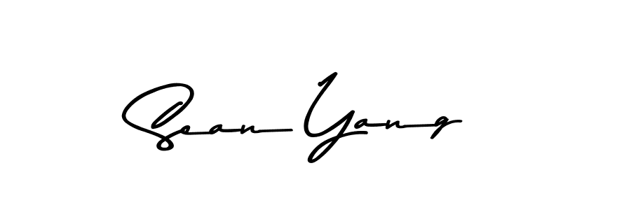 Use a signature maker to create a handwritten signature online. With this signature software, you can design (Asem Kandis PERSONAL USE) your own signature for name Sean Yang. Sean Yang signature style 9 images and pictures png