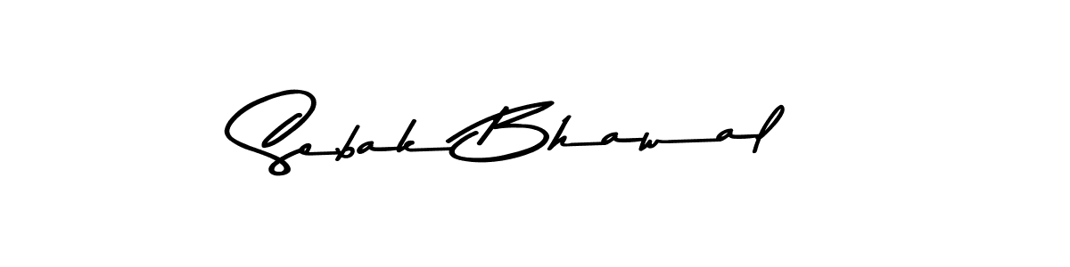 You can use this online signature creator to create a handwritten signature for the name Sebak Bhawal. This is the best online autograph maker. Sebak Bhawal signature style 9 images and pictures png