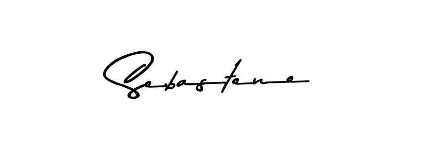 Make a beautiful signature design for name Sebastene. With this signature (Asem Kandis PERSONAL USE) style, you can create a handwritten signature for free. Sebastene signature style 9 images and pictures png