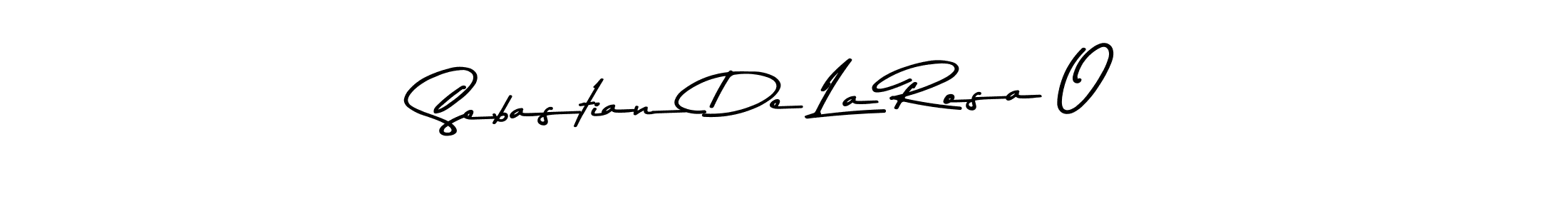 Create a beautiful signature design for name Sebastian De La Rosa O. With this signature (Asem Kandis PERSONAL USE) fonts, you can make a handwritten signature for free. Sebastian De La Rosa O signature style 9 images and pictures png