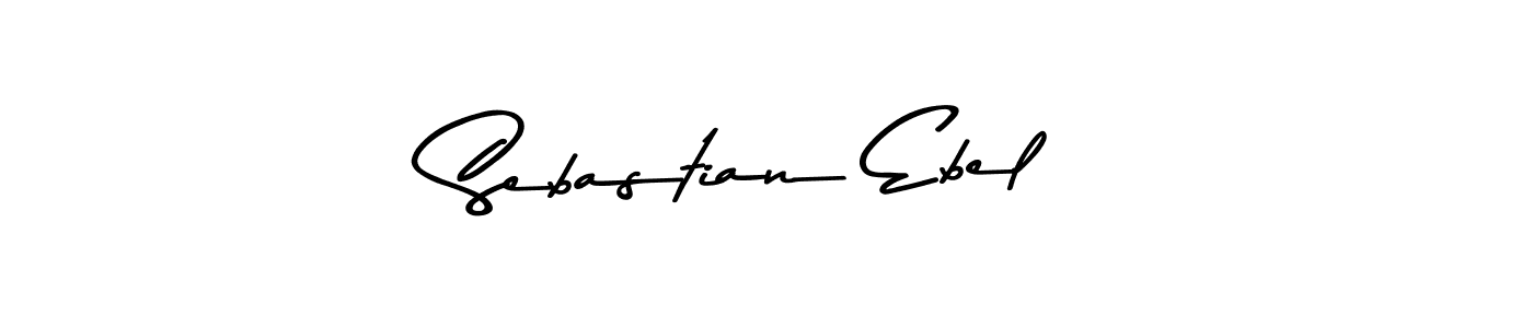 Sebastian Ebel stylish signature style. Best Handwritten Sign (Asem Kandis PERSONAL USE) for my name. Handwritten Signature Collection Ideas for my name Sebastian Ebel. Sebastian Ebel signature style 9 images and pictures png