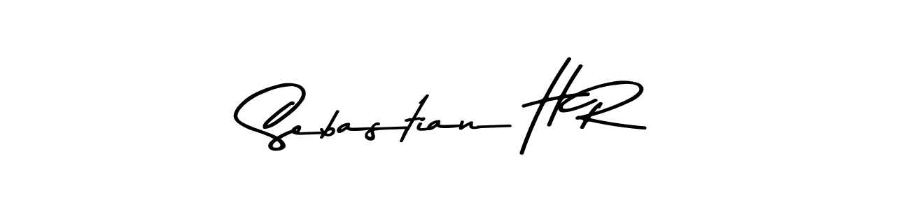 Use a signature maker to create a handwritten signature online. With this signature software, you can design (Asem Kandis PERSONAL USE) your own signature for name Sebastian H R. Sebastian H R signature style 9 images and pictures png