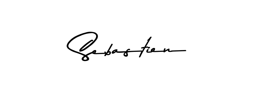 Make a beautiful signature design for name Sebastien. With this signature (Asem Kandis PERSONAL USE) style, you can create a handwritten signature for free. Sebastien signature style 9 images and pictures png