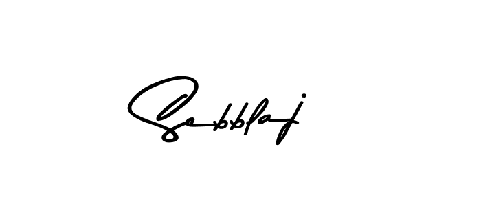 How to make Sebblaj signature? Asem Kandis PERSONAL USE is a professional autograph style. Create handwritten signature for Sebblaj name. Sebblaj signature style 9 images and pictures png