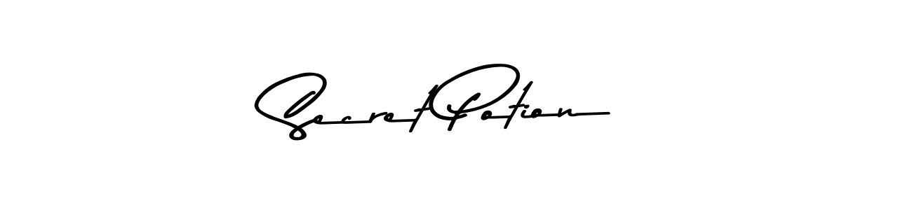 Here are the top 10 professional signature styles for the name Secret Potion. These are the best autograph styles you can use for your name. Secret Potion signature style 9 images and pictures png