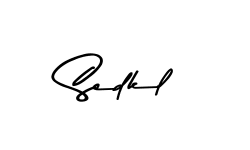 You should practise on your own different ways (Asem Kandis PERSONAL USE) to write your name (Sedkl) in signature. don't let someone else do it for you. Sedkl signature style 9 images and pictures png