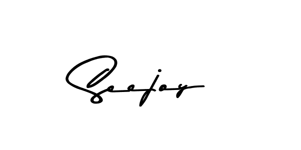 Make a beautiful signature design for name Seejoy. With this signature (Asem Kandis PERSONAL USE) style, you can create a handwritten signature for free. Seejoy signature style 9 images and pictures png