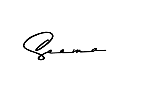 Also we have Seema name is the best signature style. Create professional handwritten signature collection using Asem Kandis PERSONAL USE autograph style. Seema signature style 9 images and pictures png