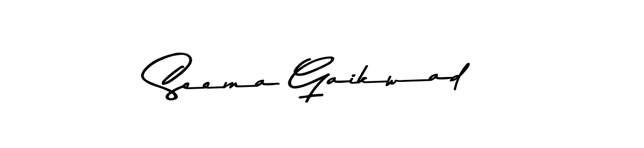 Also we have Seema Gaikwad name is the best signature style. Create professional handwritten signature collection using Asem Kandis PERSONAL USE autograph style. Seema Gaikwad signature style 9 images and pictures png