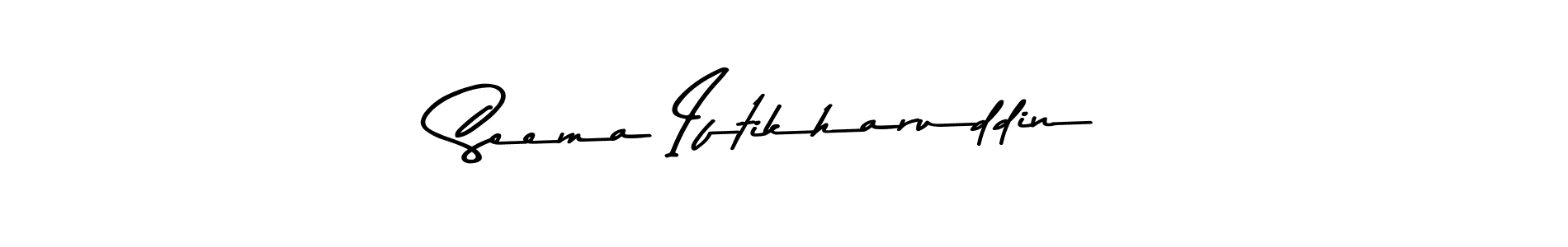 You should practise on your own different ways (Asem Kandis PERSONAL USE) to write your name (Seema Iftikharuddin) in signature. don't let someone else do it for you. Seema Iftikharuddin signature style 9 images and pictures png