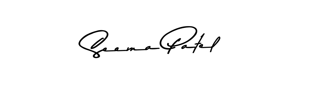 You should practise on your own different ways (Asem Kandis PERSONAL USE) to write your name (Seema Patel) in signature. don't let someone else do it for you. Seema Patel signature style 9 images and pictures png