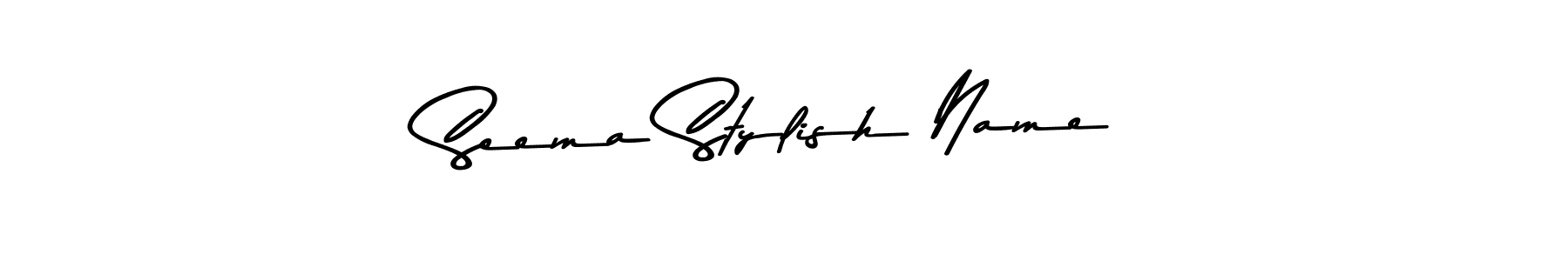 Make a beautiful signature design for name Seema Stylish Name. Use this online signature maker to create a handwritten signature for free. Seema Stylish Name signature style 9 images and pictures png