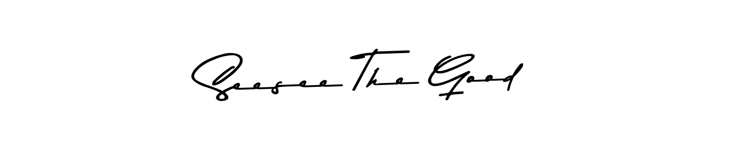 Make a beautiful signature design for name Seesee The Good. Use this online signature maker to create a handwritten signature for free. Seesee The Good signature style 9 images and pictures png