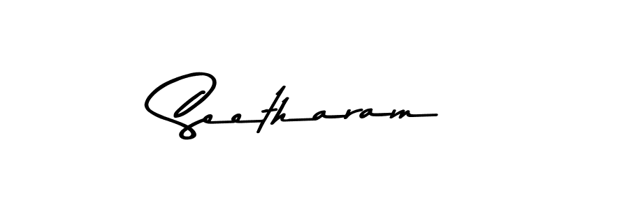 Also we have Seetharam name is the best signature style. Create professional handwritten signature collection using Asem Kandis PERSONAL USE autograph style. Seetharam signature style 9 images and pictures png