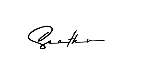 How to make Seethu signature? Asem Kandis PERSONAL USE is a professional autograph style. Create handwritten signature for Seethu name. Seethu signature style 9 images and pictures png