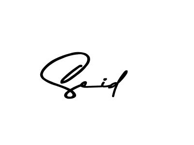 Similarly Asem Kandis PERSONAL USE is the best handwritten signature design. Signature creator online .You can use it as an online autograph creator for name Seid. Seid signature style 9 images and pictures png