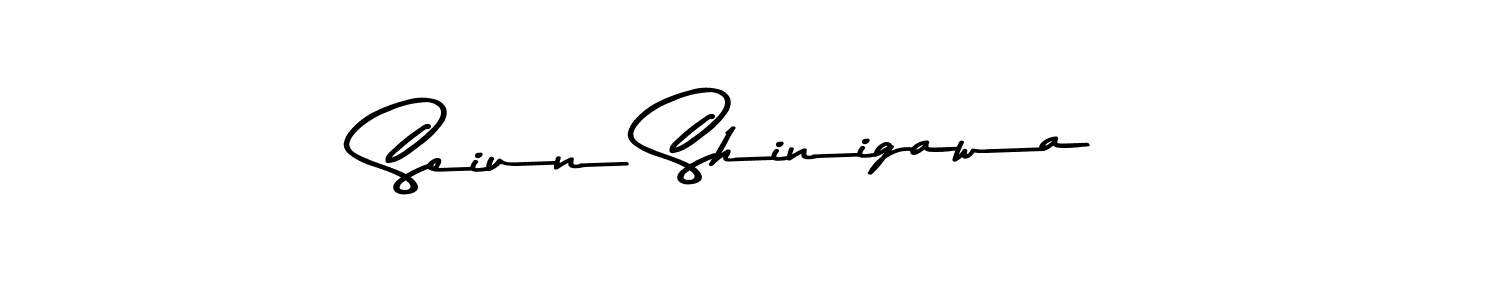 Use a signature maker to create a handwritten signature online. With this signature software, you can design (Asem Kandis PERSONAL USE) your own signature for name Seiun Shinigawa. Seiun Shinigawa signature style 9 images and pictures png