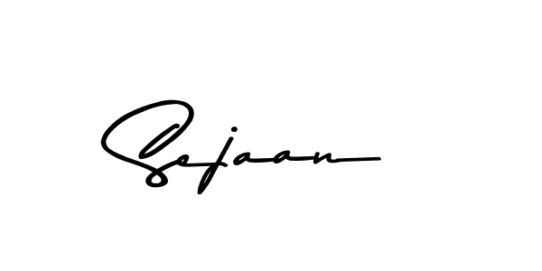 Make a beautiful signature design for name Sejaan. With this signature (Asem Kandis PERSONAL USE) style, you can create a handwritten signature for free. Sejaan signature style 9 images and pictures png