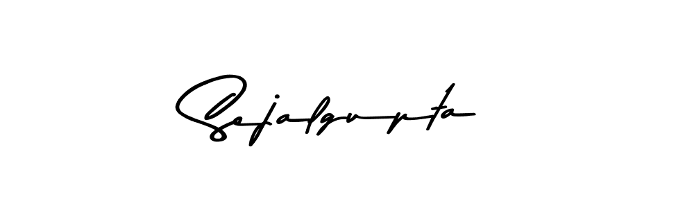 Sejalgupta stylish signature style. Best Handwritten Sign (Asem Kandis PERSONAL USE) for my name. Handwritten Signature Collection Ideas for my name Sejalgupta. Sejalgupta signature style 9 images and pictures png