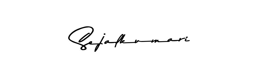 Design your own signature with our free online signature maker. With this signature software, you can create a handwritten (Asem Kandis PERSONAL USE) signature for name Sejalkumari. Sejalkumari signature style 9 images and pictures png