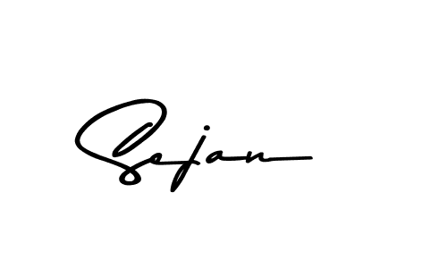 Make a beautiful signature design for name Sejan. Use this online signature maker to create a handwritten signature for free. Sejan signature style 9 images and pictures png