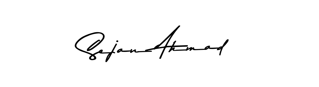 Use a signature maker to create a handwritten signature online. With this signature software, you can design (Asem Kandis PERSONAL USE) your own signature for name Sejan Ahmad. Sejan Ahmad signature style 9 images and pictures png