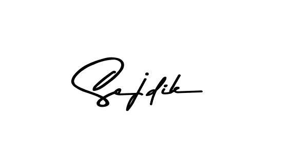 Here are the top 10 professional signature styles for the name Sejdik. These are the best autograph styles you can use for your name. Sejdik signature style 9 images and pictures png