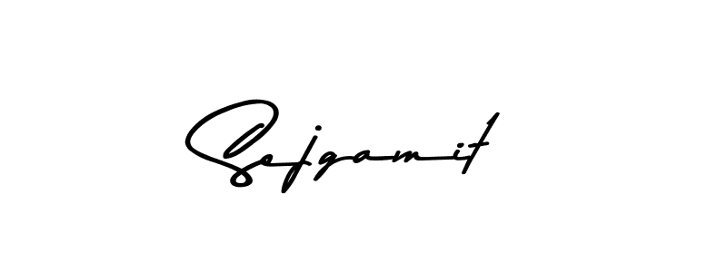 Also You can easily find your signature by using the search form. We will create Sejgamit name handwritten signature images for you free of cost using Asem Kandis PERSONAL USE sign style. Sejgamit signature style 9 images and pictures png