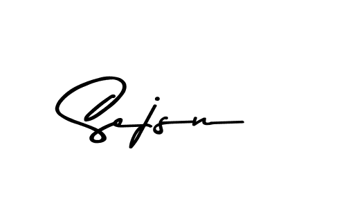 Use a signature maker to create a handwritten signature online. With this signature software, you can design (Asem Kandis PERSONAL USE) your own signature for name Sejsn. Sejsn signature style 9 images and pictures png