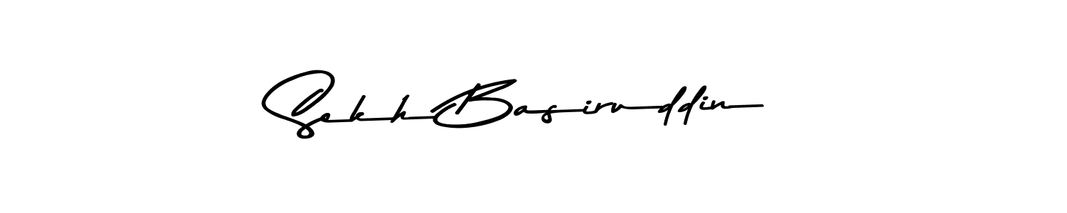How to make Sekh Basiruddin signature? Asem Kandis PERSONAL USE is a professional autograph style. Create handwritten signature for Sekh Basiruddin name. Sekh Basiruddin signature style 9 images and pictures png
