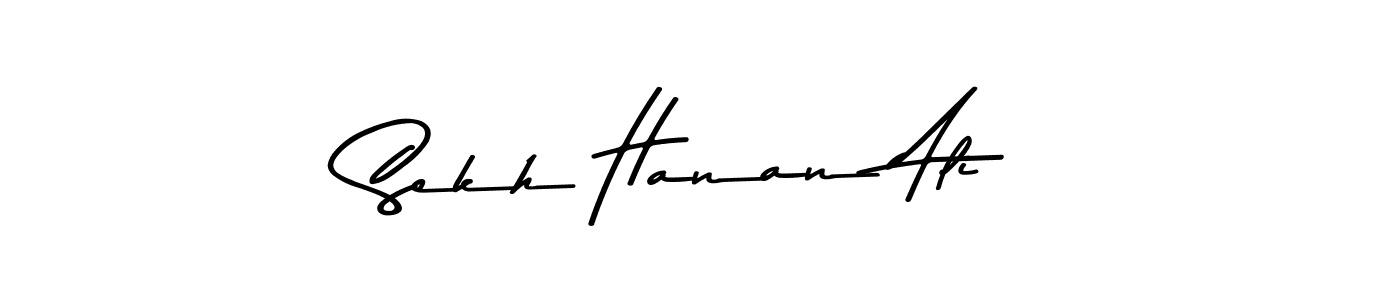 Similarly Asem Kandis PERSONAL USE is the best handwritten signature design. Signature creator online .You can use it as an online autograph creator for name Sekh Hanan Ali. Sekh Hanan Ali signature style 9 images and pictures png