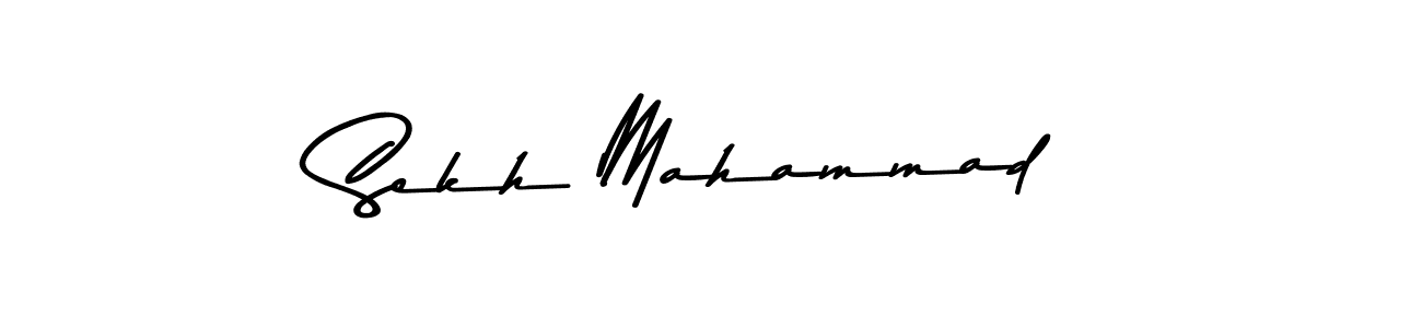 Also we have Sekh Mahammad name is the best signature style. Create professional handwritten signature collection using Asem Kandis PERSONAL USE autograph style. Sekh Mahammad signature style 9 images and pictures png