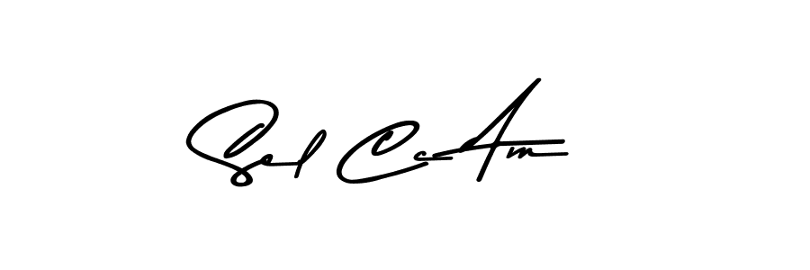 Make a beautiful signature design for name Sel Cc Am. Use this online signature maker to create a handwritten signature for free. Sel Cc Am signature style 9 images and pictures png