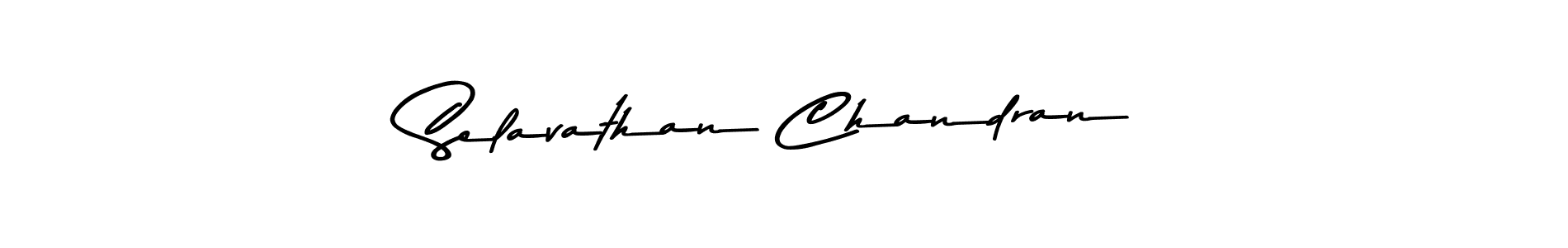 Use a signature maker to create a handwritten signature online. With this signature software, you can design (Asem Kandis PERSONAL USE) your own signature for name Selavathan Chandran. Selavathan Chandran signature style 9 images and pictures png