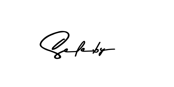 Design your own signature with our free online signature maker. With this signature software, you can create a handwritten (Asem Kandis PERSONAL USE) signature for name Seleby. Seleby signature style 9 images and pictures png