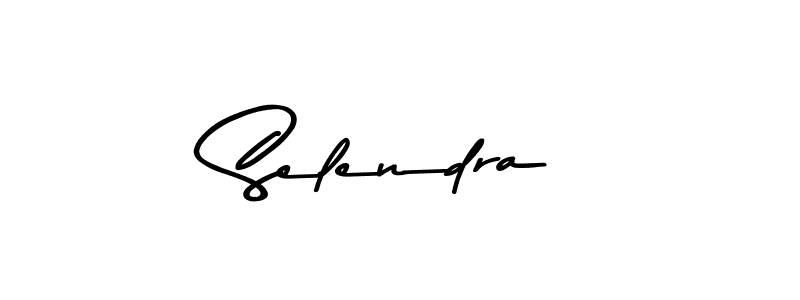 Make a beautiful signature design for name Selendra. With this signature (Asem Kandis PERSONAL USE) style, you can create a handwritten signature for free. Selendra signature style 9 images and pictures png