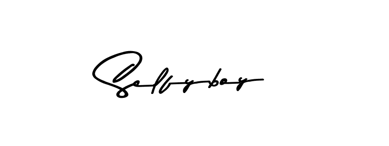 Design your own signature with our free online signature maker. With this signature software, you can create a handwritten (Asem Kandis PERSONAL USE) signature for name Selfyboy. Selfyboy signature style 9 images and pictures png