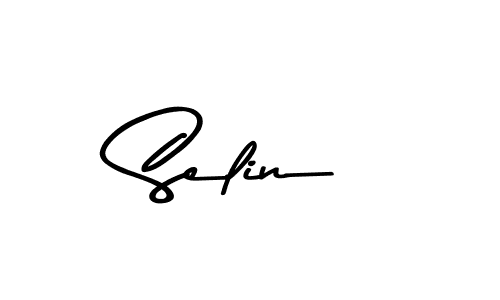 You should practise on your own different ways (Asem Kandis PERSONAL USE) to write your name (Selin) in signature. don't let someone else do it for you. Selin signature style 9 images and pictures png