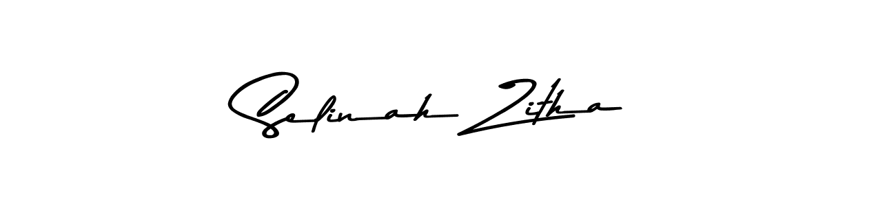 Create a beautiful signature design for name Selinah Zitha. With this signature (Asem Kandis PERSONAL USE) fonts, you can make a handwritten signature for free. Selinah Zitha signature style 9 images and pictures png