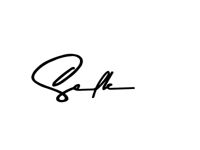 Make a beautiful signature design for name Selk. With this signature (Asem Kandis PERSONAL USE) style, you can create a handwritten signature for free. Selk signature style 9 images and pictures png