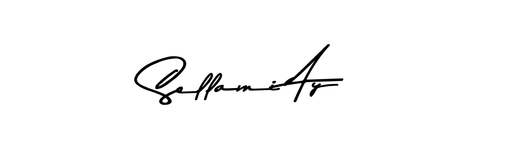 Design your own signature with our free online signature maker. With this signature software, you can create a handwritten (Asem Kandis PERSONAL USE) signature for name Sellami Ay. Sellami Ay signature style 9 images and pictures png
