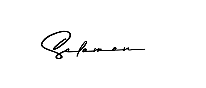 Design your own signature with our free online signature maker. With this signature software, you can create a handwritten (Asem Kandis PERSONAL USE) signature for name Selomon. Selomon signature style 9 images and pictures png
